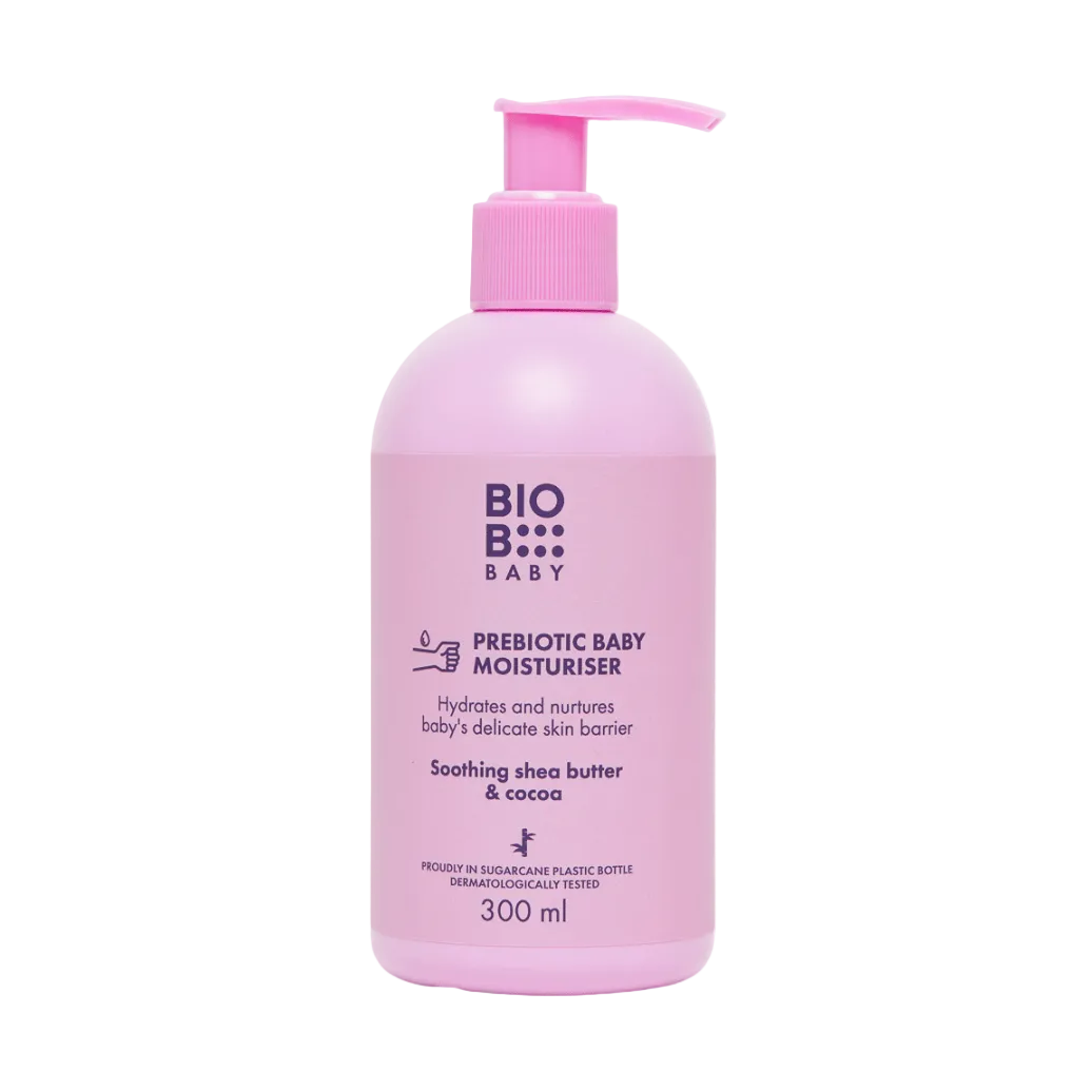 BioB Baby Hudlotion med Præbiotika – Naturlig Fugt til Sart Babyhud - BiobDK
