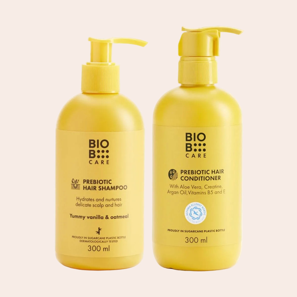 BioB Sundt Hår Gavesæt – Naturlig Hårpleje med Præbiotika - BiobDK