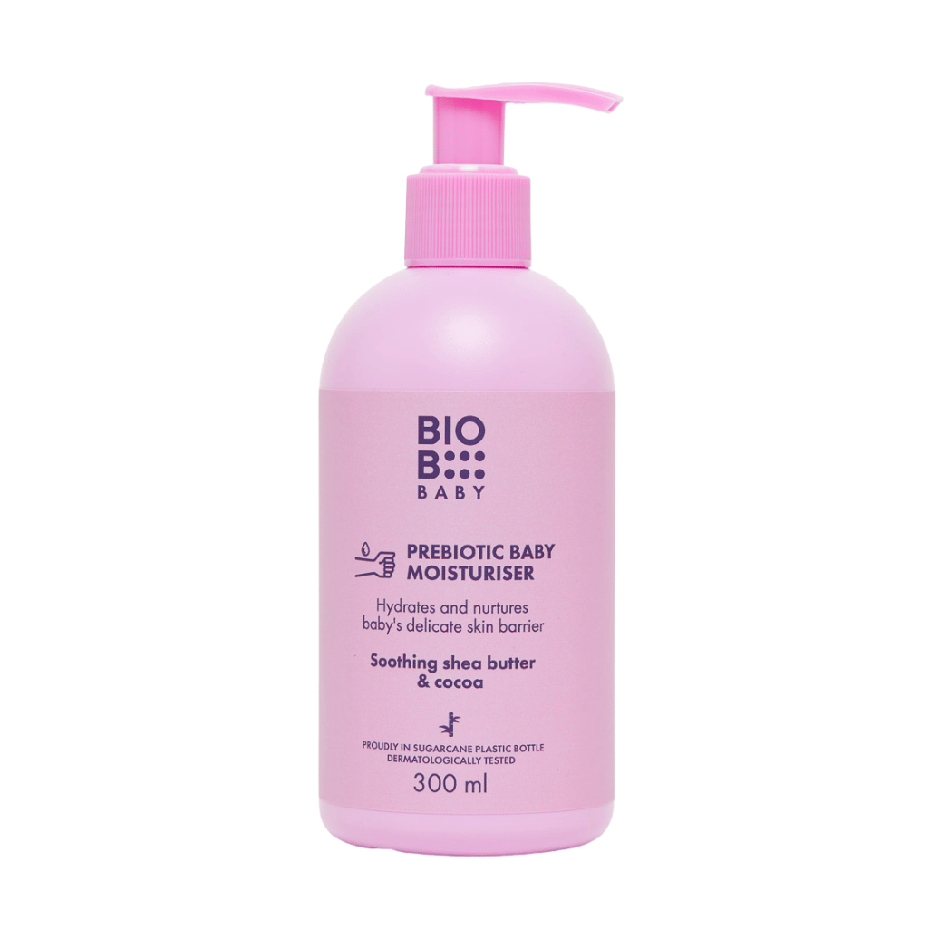 BioB Baby Hudlotion med Præbiotika – Naturlig Fugt til Sart Babyhud - BiobDK