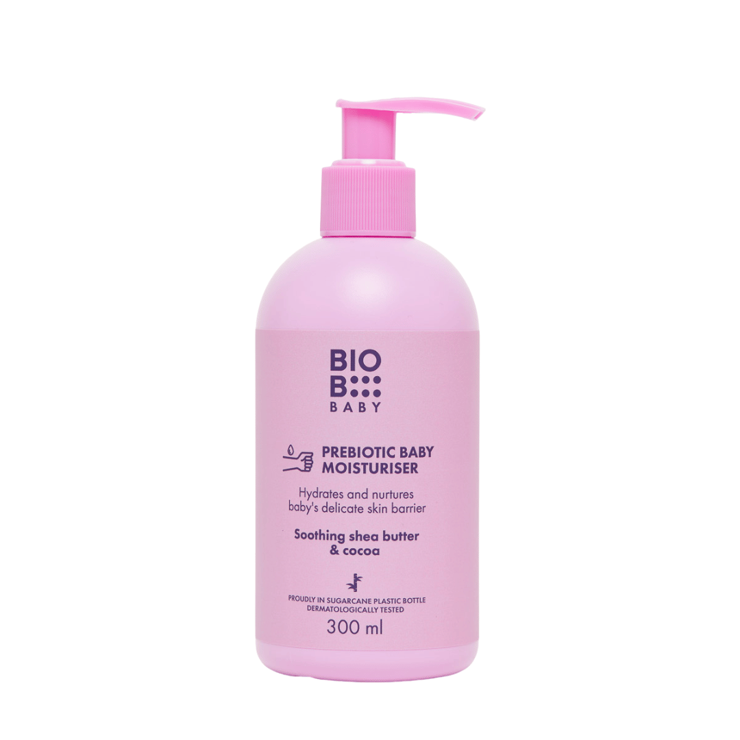 BioB Baby Hudlotion med Præbiotika – Naturlig Fugt til Sart Babyhud - BiobDK