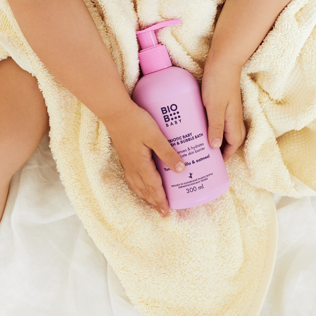 BioB Baby Wash & Bubbles med Præbiotika – Mild og Sæbefri Vask - BiobDK
