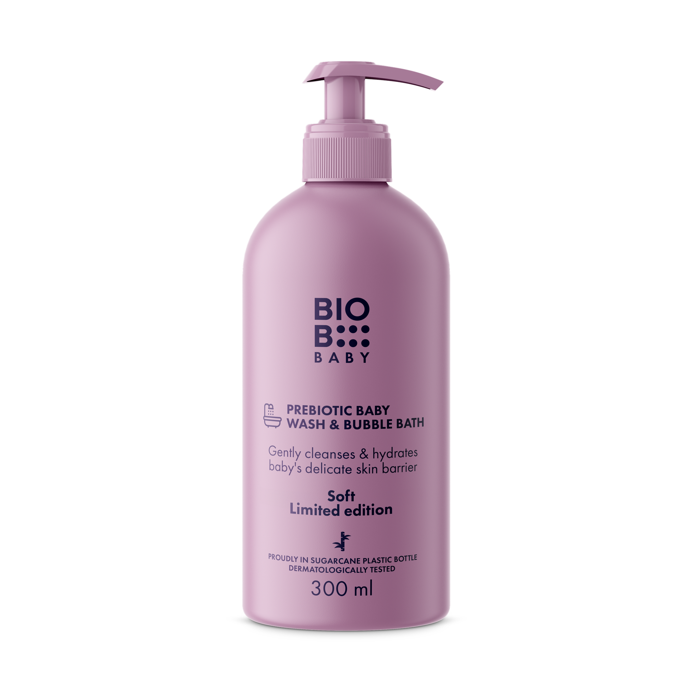 baby wash&bubbles limited edition med Præbiotika – Naturlig vask og bobler til Sart Babyhud - BioB